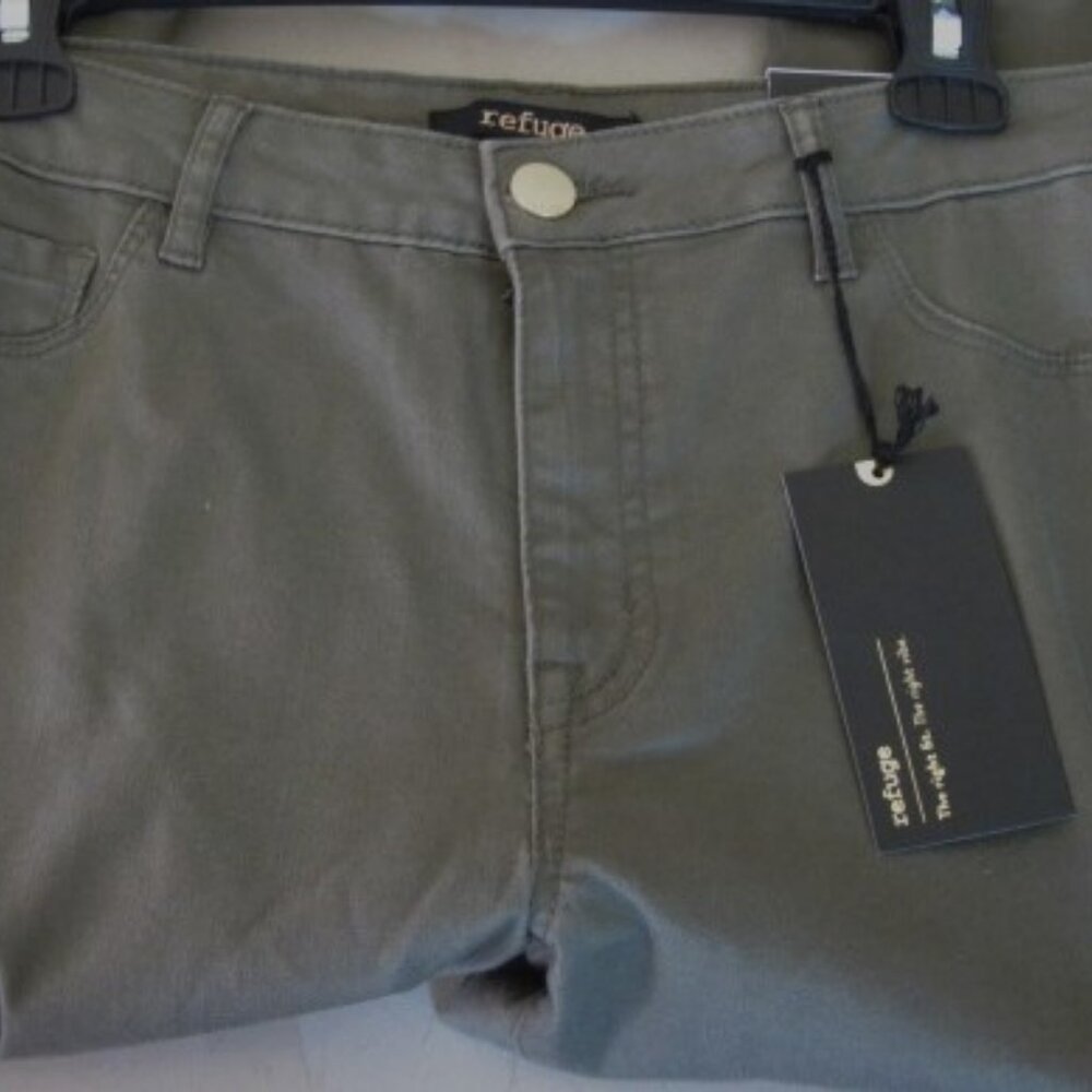REFUGE~Womens~Size 10~Fits Right~Khakis Jeans~Skintight Leggings~Pockets~NEW/W/T
